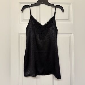 ODDY Black Sleeveless Camisole Top